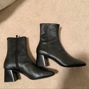 & other stories leather booties